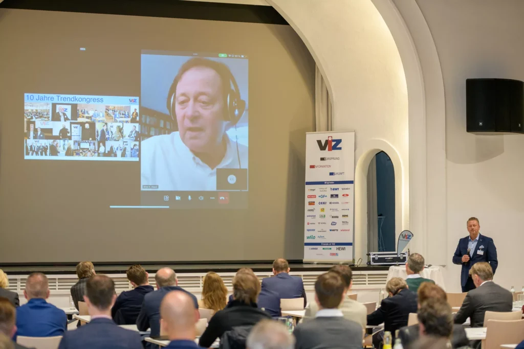 Liveeinspielung Arno Kloep am VIZ Trendkongress 2023