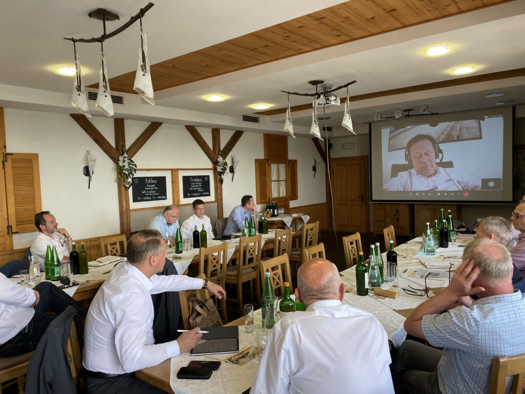 Teilnehmerrunde Branchentreff 2022