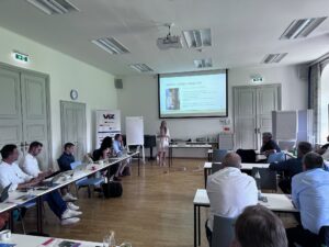 Katharina Scharnreiter bei ihrem Vortrag zur Generation Z