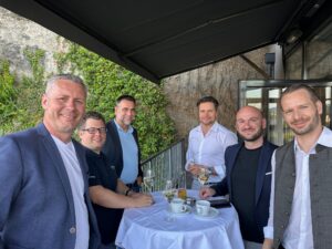 Gemütliche Runde zum Abschluss im Loft in Salzburg